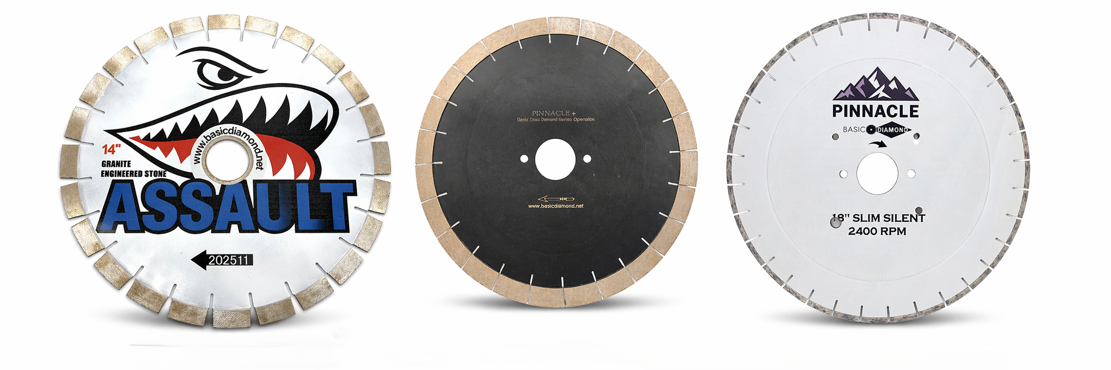 Bridge Saw Blades for Granite & Stone Fabrication | Basic Diamond