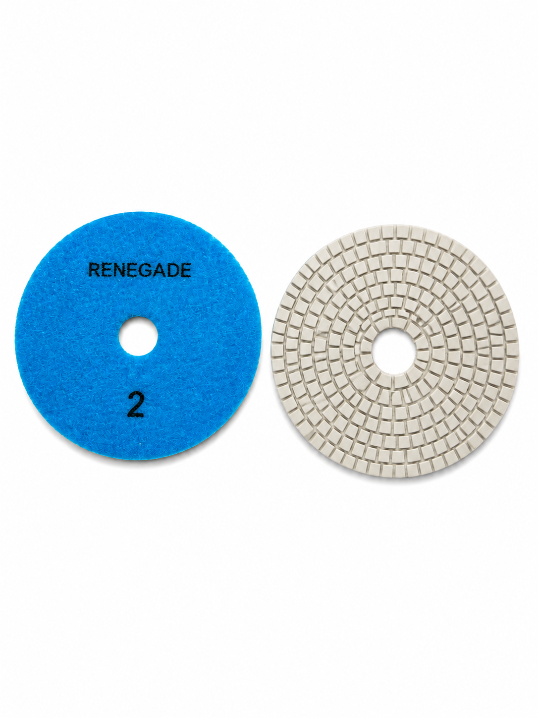 Renegade 5" Brick Style 3-Step Diamond Polishing Pads