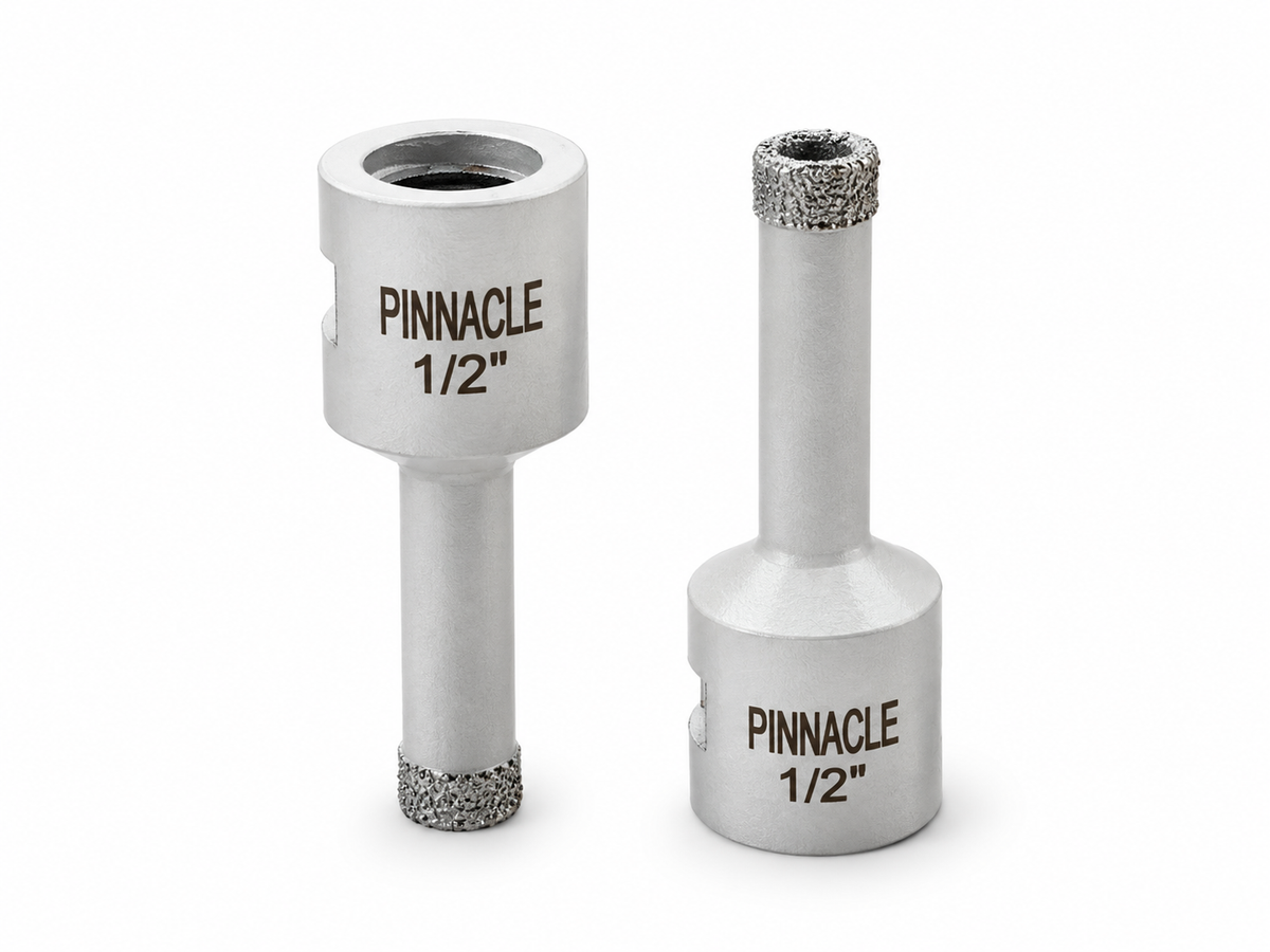 Pinnacle Vacuum Brazed Core Drills