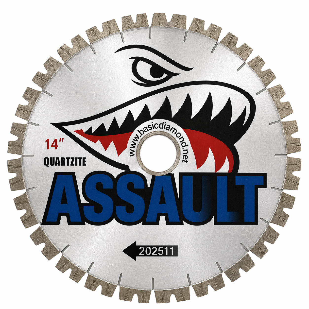 Assault Quartzite Bridge Saw Blade