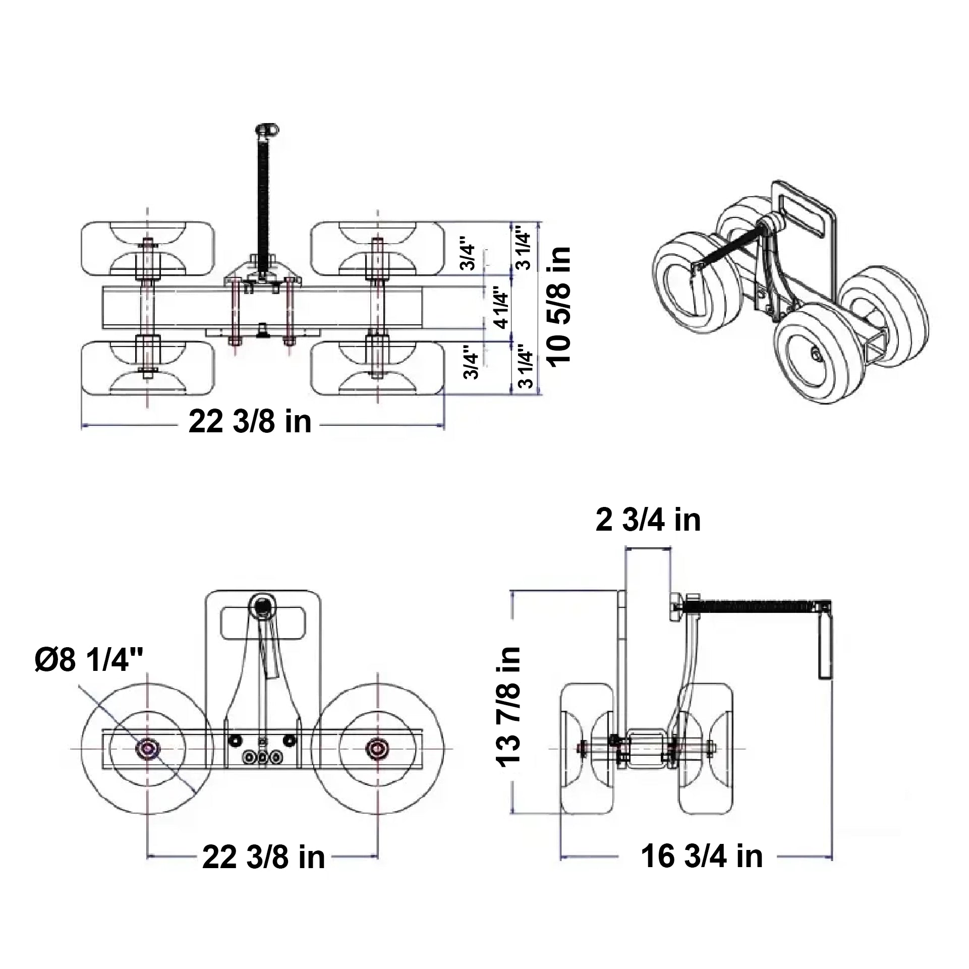Aardwolf Master Trolley