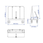 Aardwolf Drywall Trolley DWT-1180