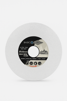 PINNACLE ULTRA THIN 5" VACUUM BRAZED BLADE FOR PORCELAIN
