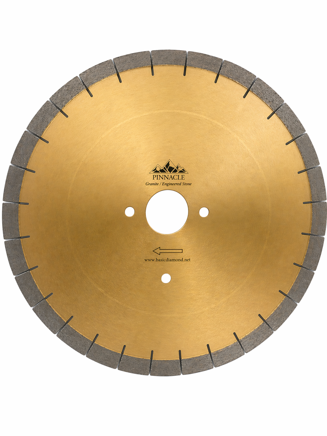Pinnacle + Matrix Tech Bridge Saw Blade for Granite & Engineered Stone