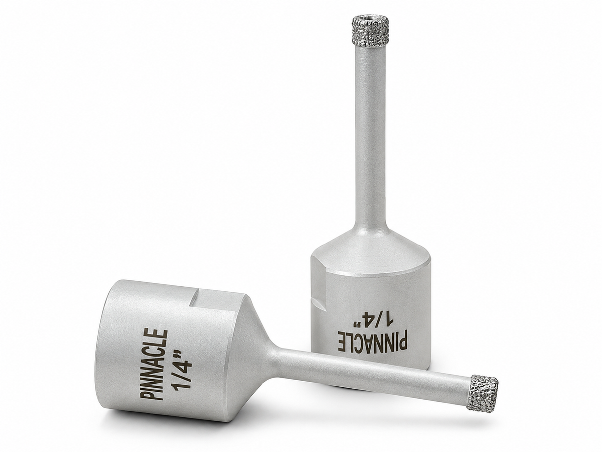 Pinnacle Vacuum Brazed Core Drills