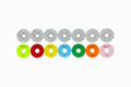 Inline Edge Polishing Pads 6XL Flower Style