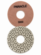 Pinnacle 5" Hex Pattern Line Polishing Pads – 50–3000 Grit