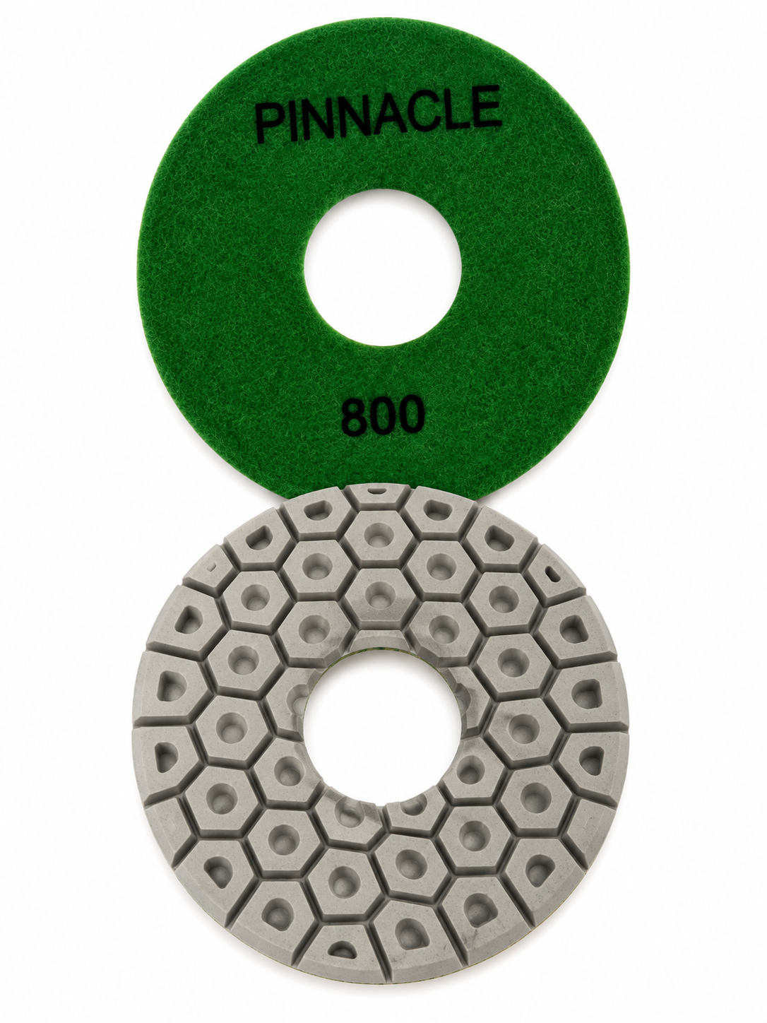 Pinnacle 5" Hex Pattern Line Polishing Pads – 50–3000 Grit