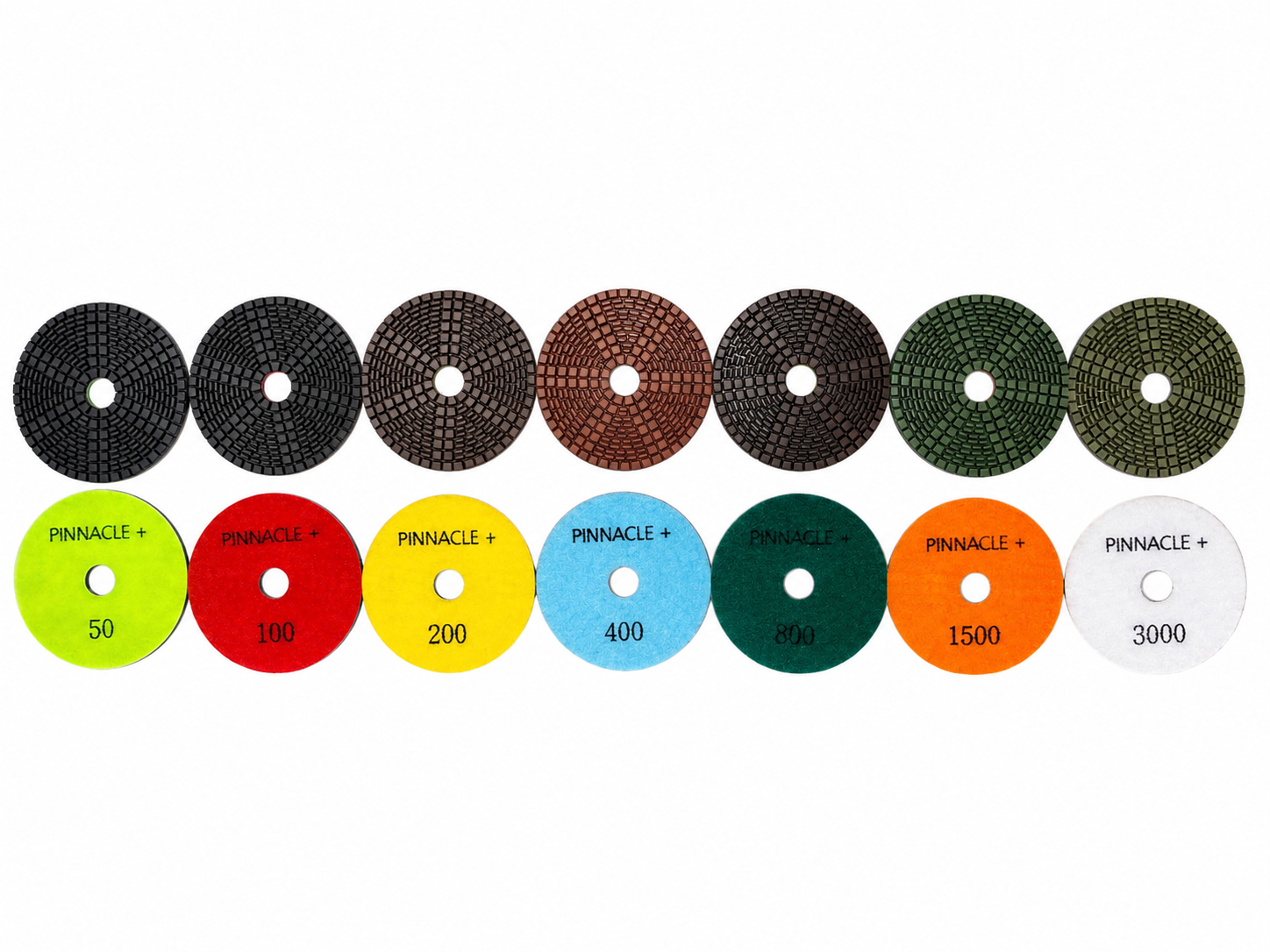 Pinnacle + Supreme Polishing Pads Black