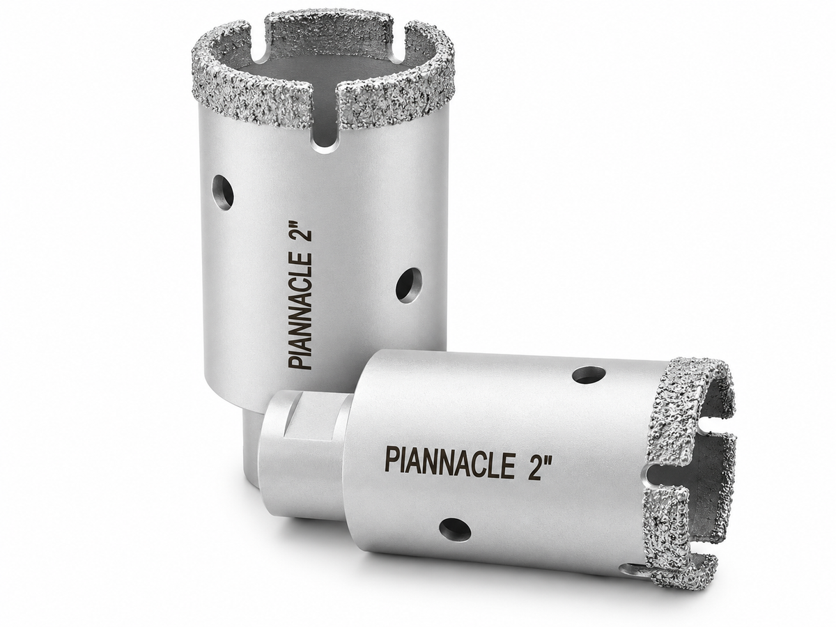 Pinnacle Vacuum Brazed Core Drills