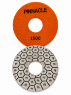Pinnacle 5" Hex Pattern Line Polishing Pads – 50–3000 Grit