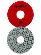 Pinnacle 5" Hex Pattern Line Polishing Pads – 50–3000 Grit