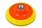 4" SOFT BACKER YELLOW ORANGE