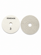 Renegade 5" Brick Style 3-Step Diamond Polishing Pads