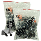 GoClips Stainless Steel Sink Clips, 50 Per Bag