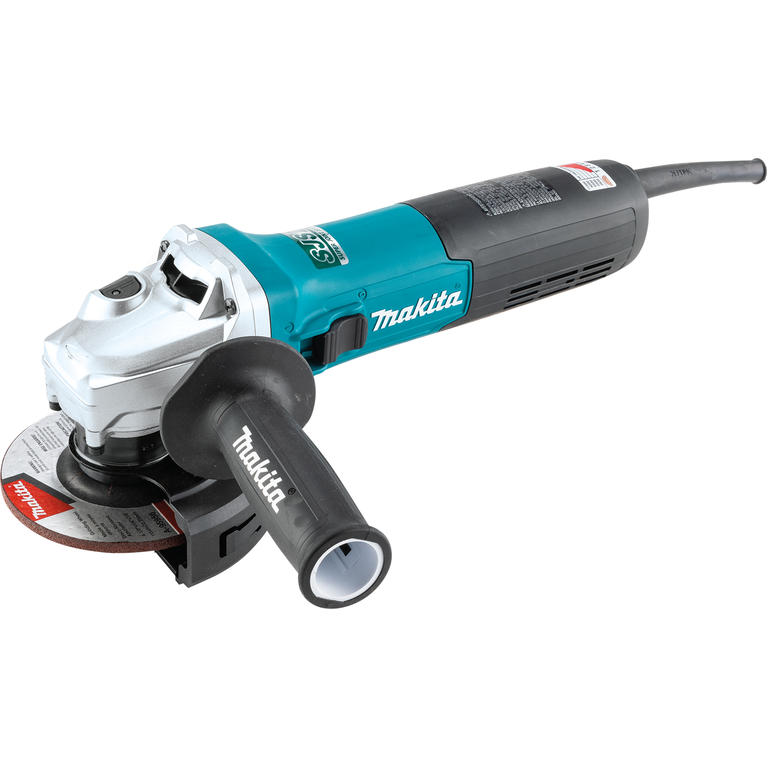 Makita GA4590 4‑1/2" SJS™II High‑Power Angle Grinder