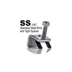 GoClips Stainless Steel Sink Clips, 50 Per Bag