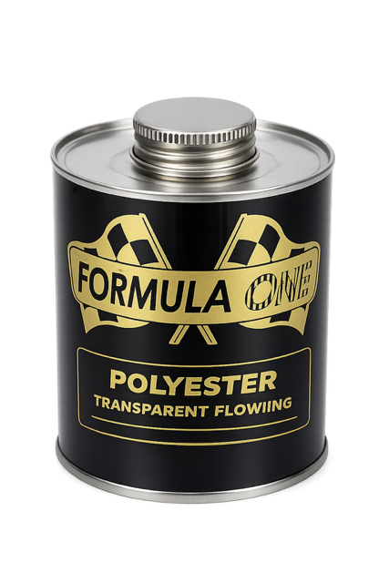 Formula One X-1 Transparent Flowing - Quart
